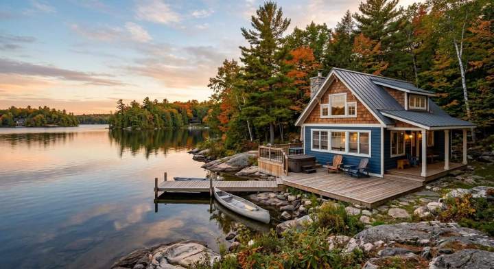 Exterior renovation Muskoka Lakes